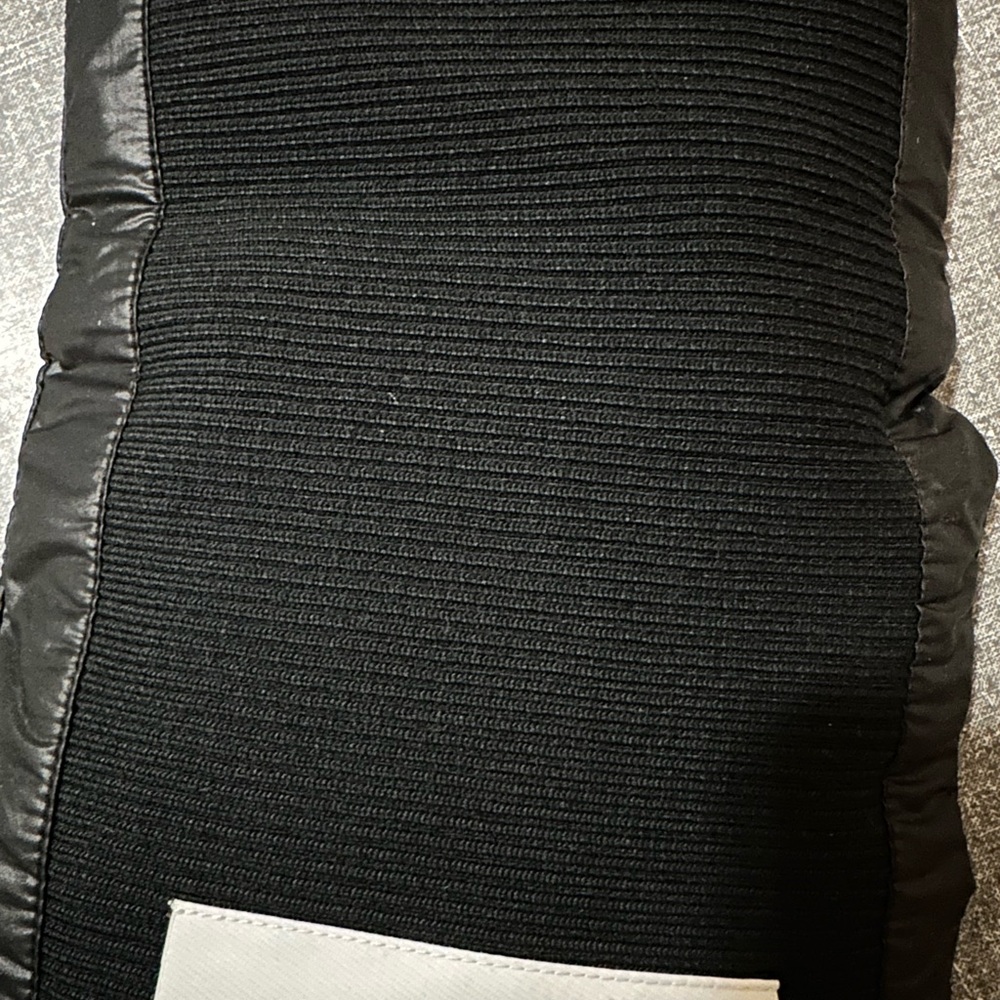 Ethical Goose Down NWOT Luxton Scarf/Hat Snap Neck Warmer Black Size Large - Picture 4 of 7